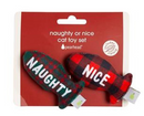 Pearhead Naughty Or Nice Catnip Cat Toy Set