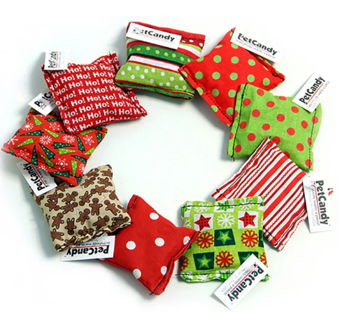 PetCandy 2.5" Holiday Kittles Catnip Cat Toy