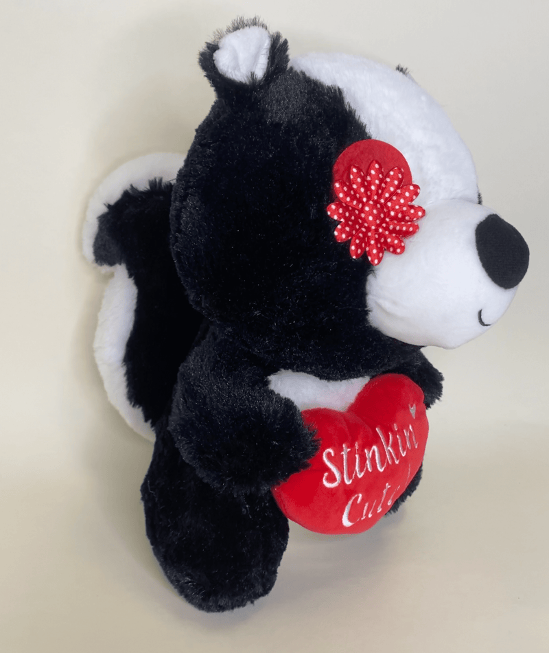 Hearts, Love & Candy Dog Toy: Squeak & NO Squeak, All Sizes