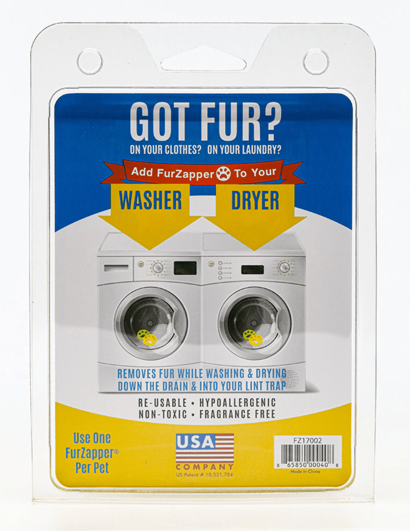$5 OFF! Fur Zapper Pet Hair Remover for the Laundry: 2 Pack