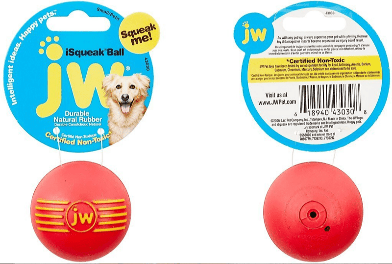 Jw rubber dog balls cheap