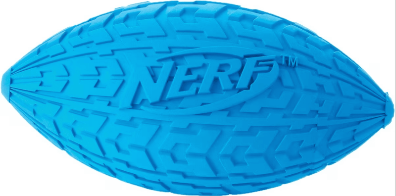 Nerf Pet Nerf Dog 6" Rubber Squeaker Tire Football Dog Toy | CHEAPER THAN CHEWY