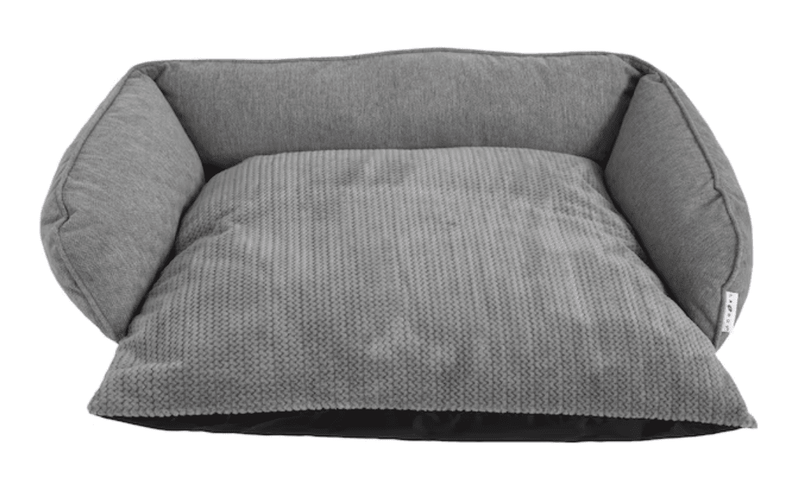 $6 OFF! 40"x30" La-Z-Boy Microfiber Sofa Bolster Pet Bed: Gray, Brown