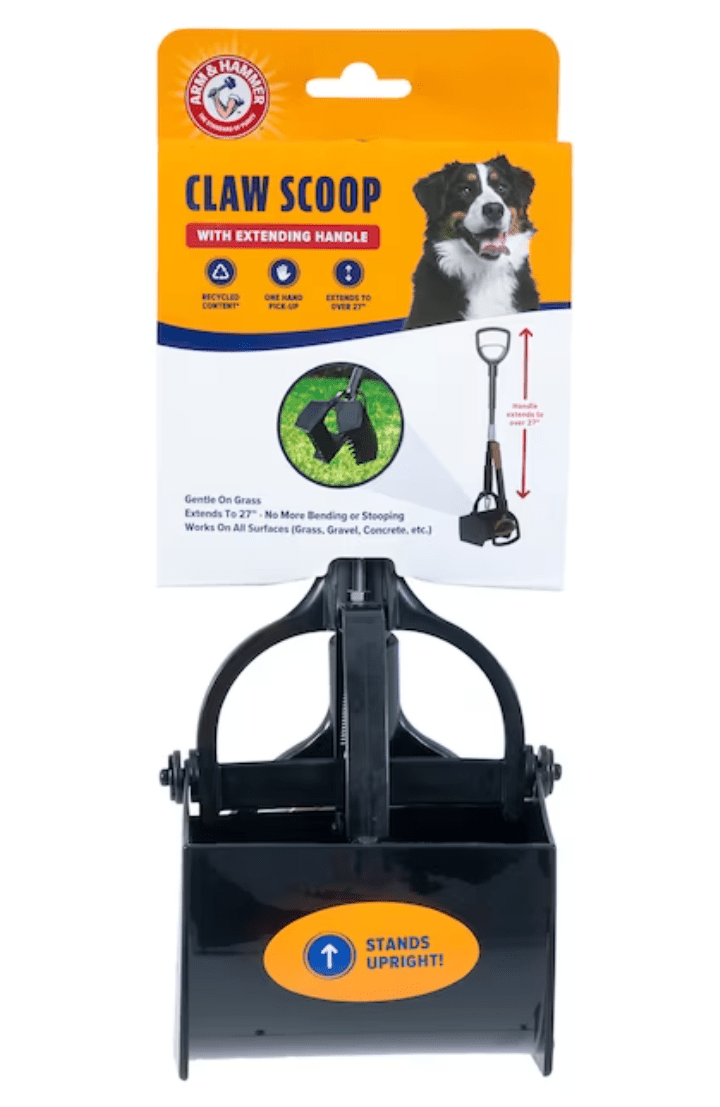 Arm & Hammer Claw Poop Scoop One-Handed Waste Pick-Up Solution
