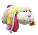 Pillow Pals Squeaky Stuffed Dog Toys: M, L & XL