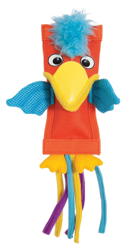 Zoobilee® Firehose Dog Toys: Parrot or Frog