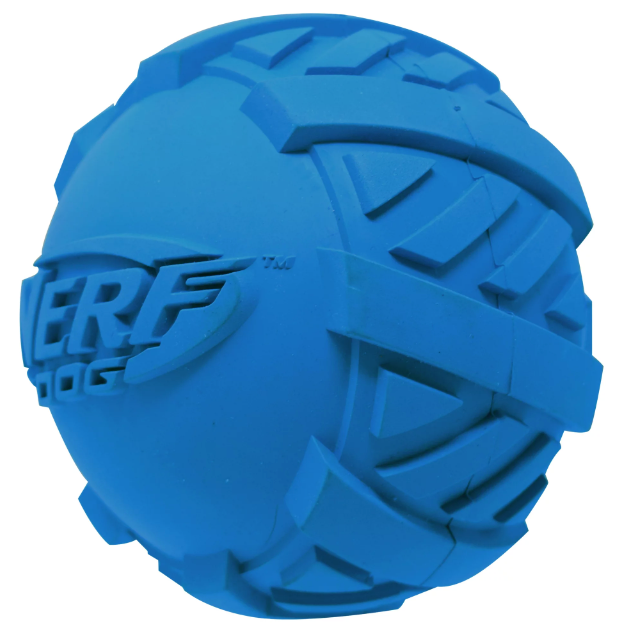 35% OFF! Nerf Dog Medium Tire Tread Rubber Squeaky Ball Dog Toy