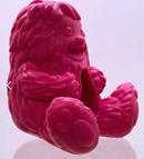 Yeti Dog Yak Cheese Chew Puff & Play Dog Chew Treat Dispenser: Hangry Yeti Blue or Pink