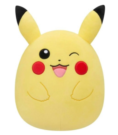 Pokemon Stuffed & Squeaky Dog Toys: All Sizes