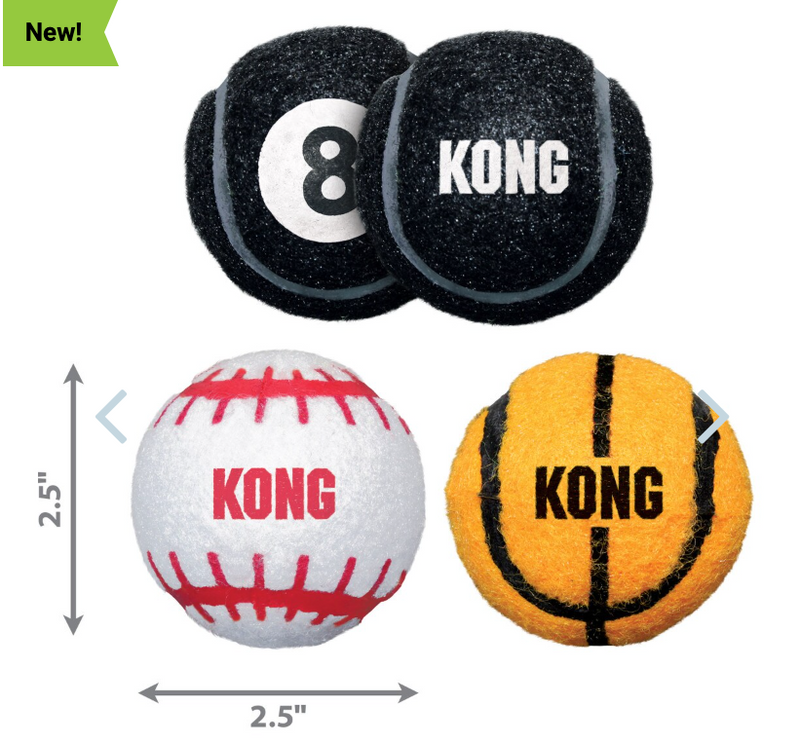 KONG Sport Balls Dog Fetch Toys: Medium