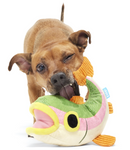 NEW! BARK Brooke Trout Squeaky & Soft Crinkle Plush Dog Toy