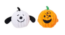 $3 OFF! BARK Peanuts Snoopy & Charlie Brown Pumpkin Heads 2 Pack XS-S