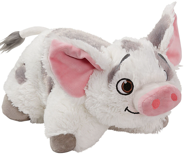 Pillow Pals Squeaky Stuffed Dog Toys: M, L & XL