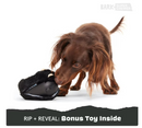 BARK Super Chewer Black Bear Bones Dog Chew Toy