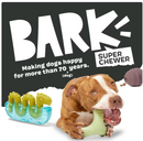 BARK Super Chewer Black Bear Bones Dog Chew Toy