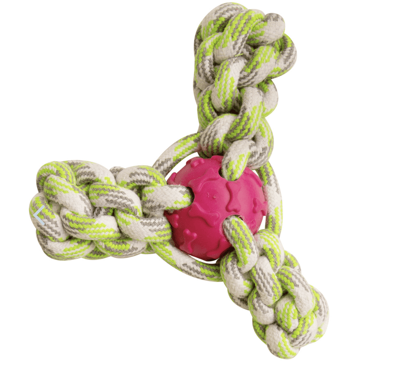 NEW! SnugArooz Mini Fling Rope & Tug Toy for Small & Medium Dogs