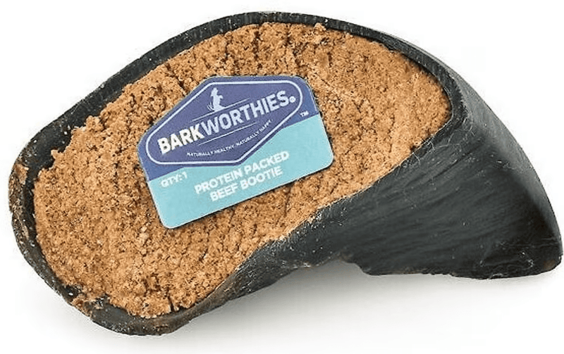 Barkworthies Protein Packed Beef Bootie Bully Blend Dog Treat