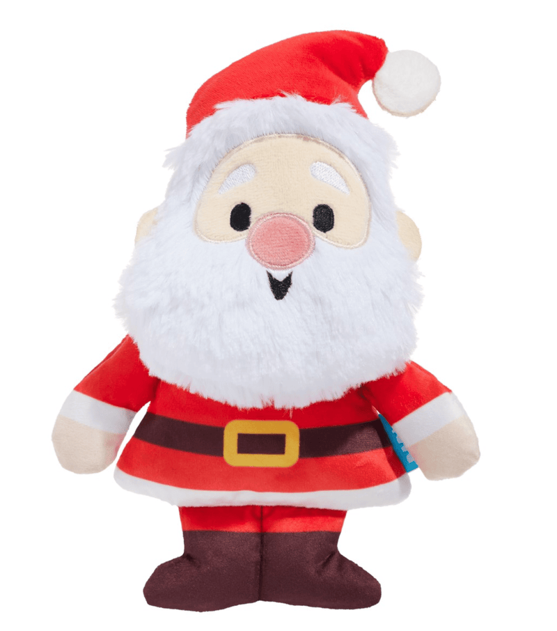 $4 OFF! BARK Santa Claus Squeak & Crinkle Dog Toy