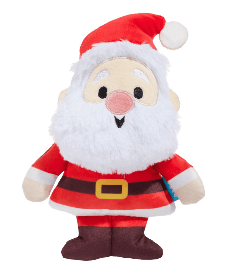4 OFF BARK Santa Claus Squeak Crinkle Dog Toy
