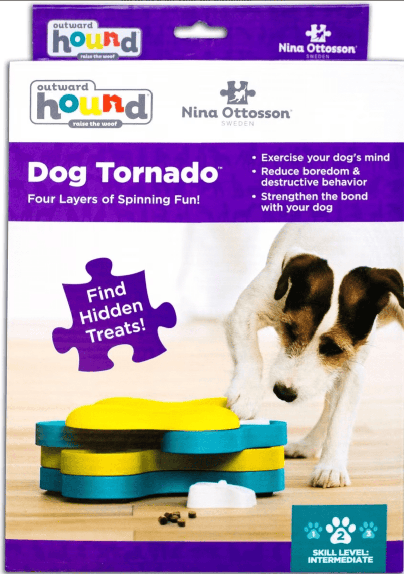 SAVE $2! Nina Ottosson by Outward Hound Tornado Puzzle Game Dog Toy | CHEAPER THAN CHEWY