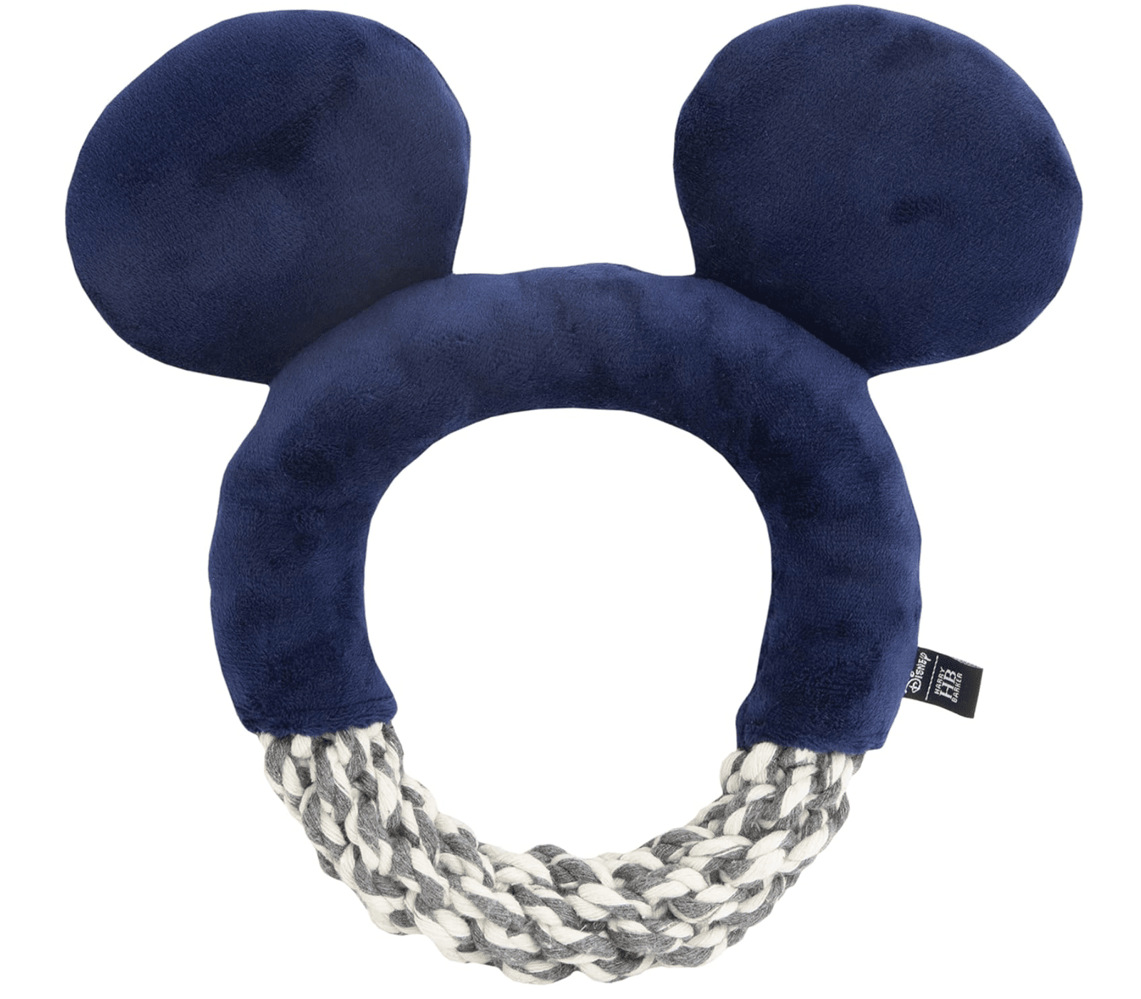 NEW! Harry Barker Disney Mickey Mouse Ears Braided Rope Toy