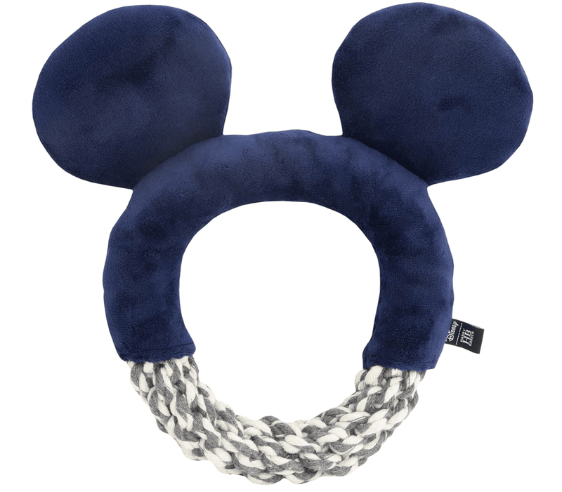 NEW! Harry Barker Disney Mickey Mouse Ears Braided Rope Toy