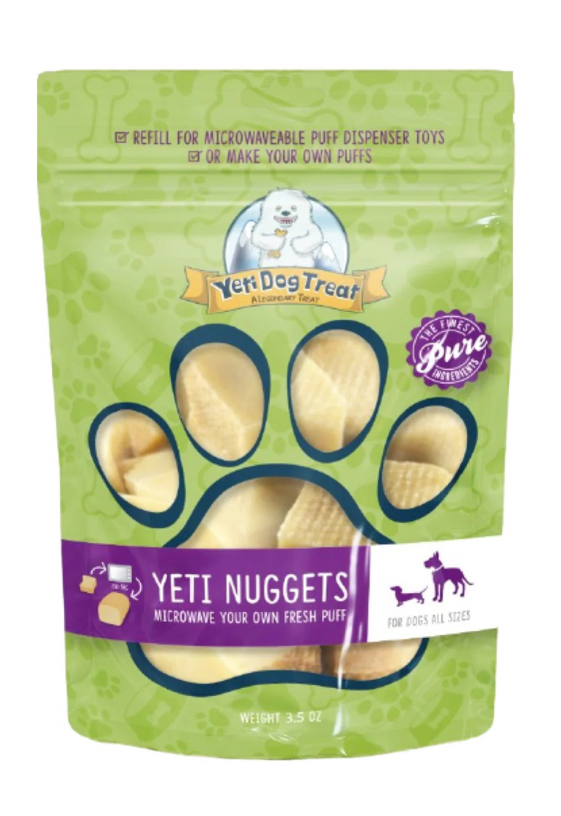 Yeti Dog Chew Yeti Yak Cheese Nuggets 3.5oz Bag