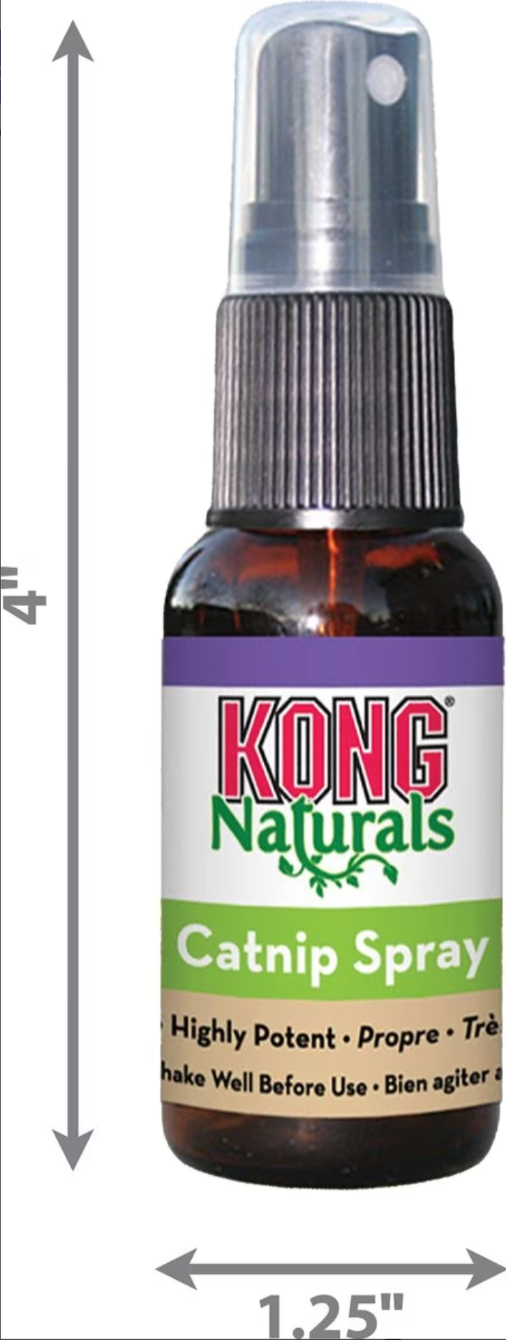 $1 OFF! KONG Naturals Catnip Spray • Cat Toy Refresher CHEAPER THAN CHEWY