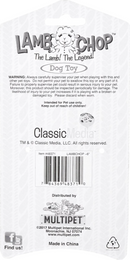 Multipet Lamb Chop Lambchop Squeaky Plush Dog Toy: 2 Sizes