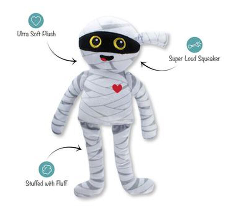 PetShop by Fringe Studio Oh My Gauze Plush Squeaky Dog Toy