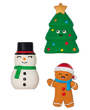 $1 OFF! PetShop by Fringe Studio Festive Friends Squeaky Latex Mini Dog Toy 3 Piece Set