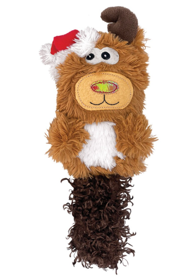 KONG Holiday Kickeroo® Reindeer with Catnip & Crinkle