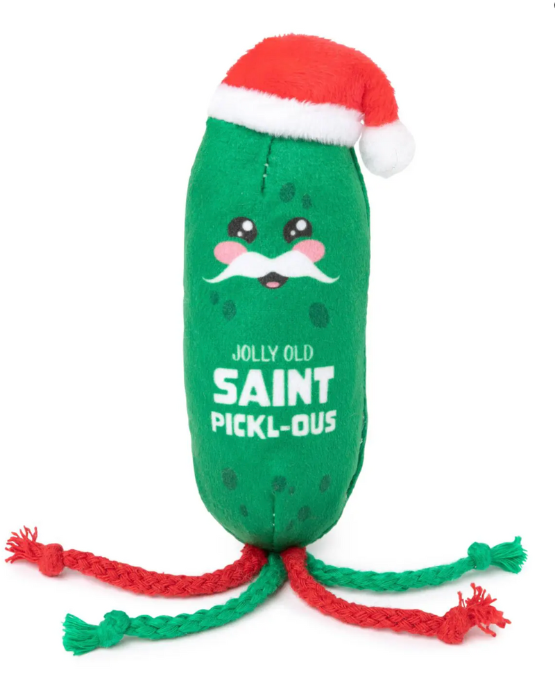 FuzzYard Jolly Old St Pickl-ous Cat Toy with Catnip, Crinkle & Rope