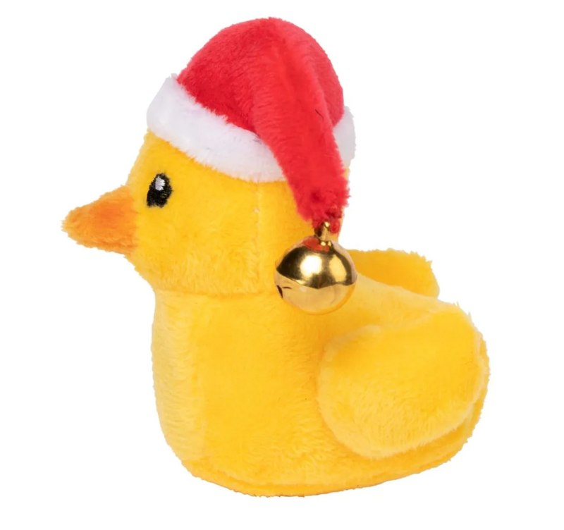 FuzzYard Merry Quackmas Cat Toy with Catnip, Crinkle & Bell