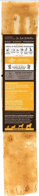 Earth Animal Dog No Hide Strips Single or Multi-Pack: Peanut Butter CHEAPER THAN CHEWY