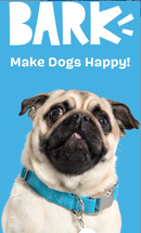 BARK Slow Jams Dan Crinkly Tube Squeaky Plush Dog Toy