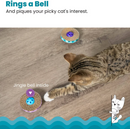Catstages Spin & Scratch Jingly Bell Cat Toy: 2 count