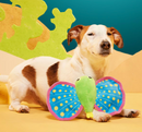 $2 OFF! BARK Freddy the Flying Fish Dog Toy: 2 Squeakers + Crinkle