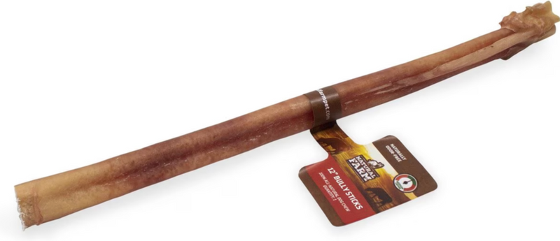 $1 OFF! Natural Farm Beef 12" Bully Sticks Dog Treats CHEAPER THAN CHEWY