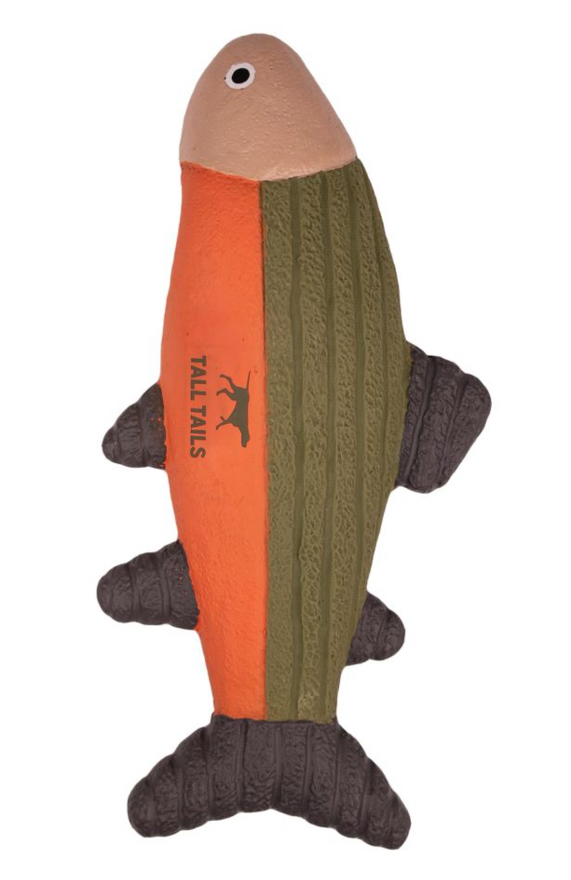 Tall Tails 9" Fish Latex Squeaker Dog Toy