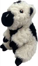 KONG Comfort Tykes Removable Squeaker Dog Toy Cow: S, M Dogs CHEAPER THAN CHEWY