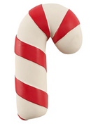 Outward Hound Tootiez Gift/Candy Cane Squeaky Latex Rubber Dog Toy 2pk