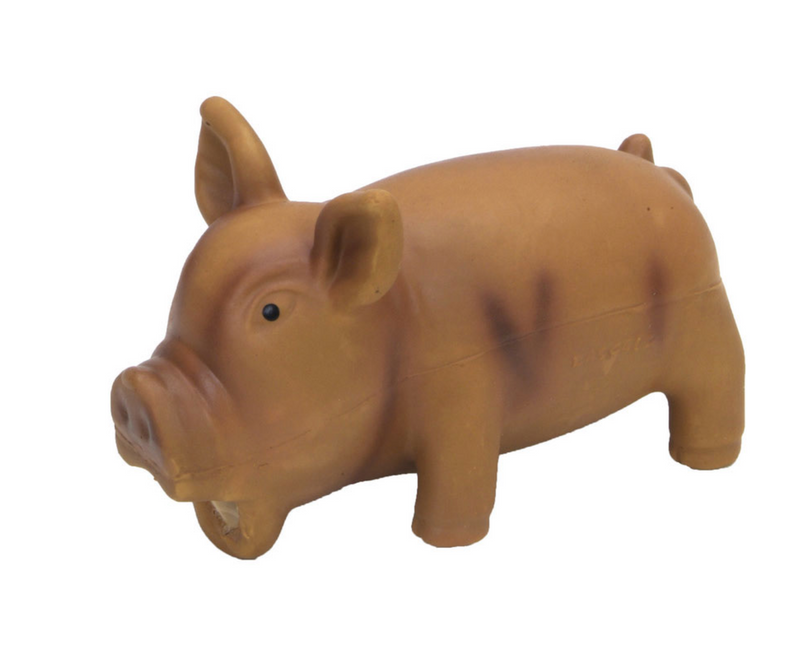 Coastal Pet Rascal Grunting Pig Dog Toy: 2 Sizes, 3 Colors