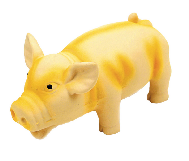 Coastal Pet Rascal Grunting Pig Dog Toy: 2 Sizes, 3 Colors