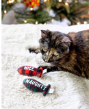 Pearhead Naughty Or Nice Catnip Cat Toy Set