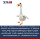 Petlou Ripples Farm Friends Duck Squeaky Plush Dog Toy 36" CHEAPER THAN CHEWY