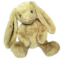 Petlou Plush Bunny 3-Squeaker & Crinkle Dog Toy 15"