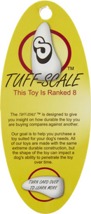 Tuffy's Durable Barnyard Duck Squeaky Plush Dog Toy: M/L Dogs