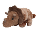 Petlou Ripples Dino Friends 26" Triceratops Squeaky Plush Dog Toy CHEAPER THAN CHEWY