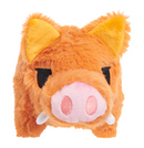 $2 OFF! BARK Beau The Boar Wild Plush Dog Toy Brown Medium